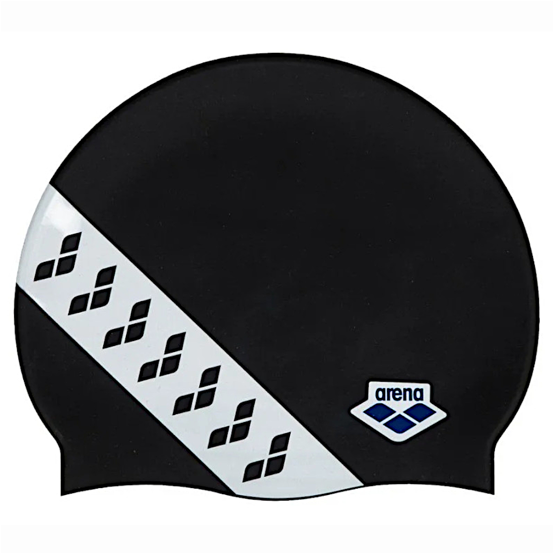 Шапочка для плавания ARENA Team Stripe Cap черный 001463/111
