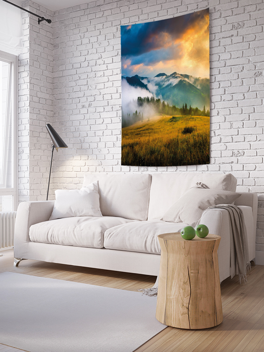 

Вертикальное фотопанно на стену JoyArty Бушующая природа 100x150 см, Бушующая природа