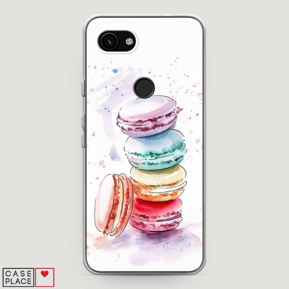 

Чехол Awog на Google Pixel 3a "Пирамидка макарони 2", Разноцветный, 270150-10