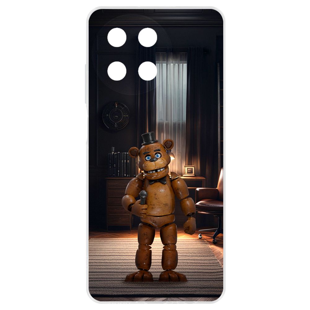 

Чехол-накладка Krutoff Clear Case ФНАФ - Медведь Фредди для Realme 11 4G, Прозрачный