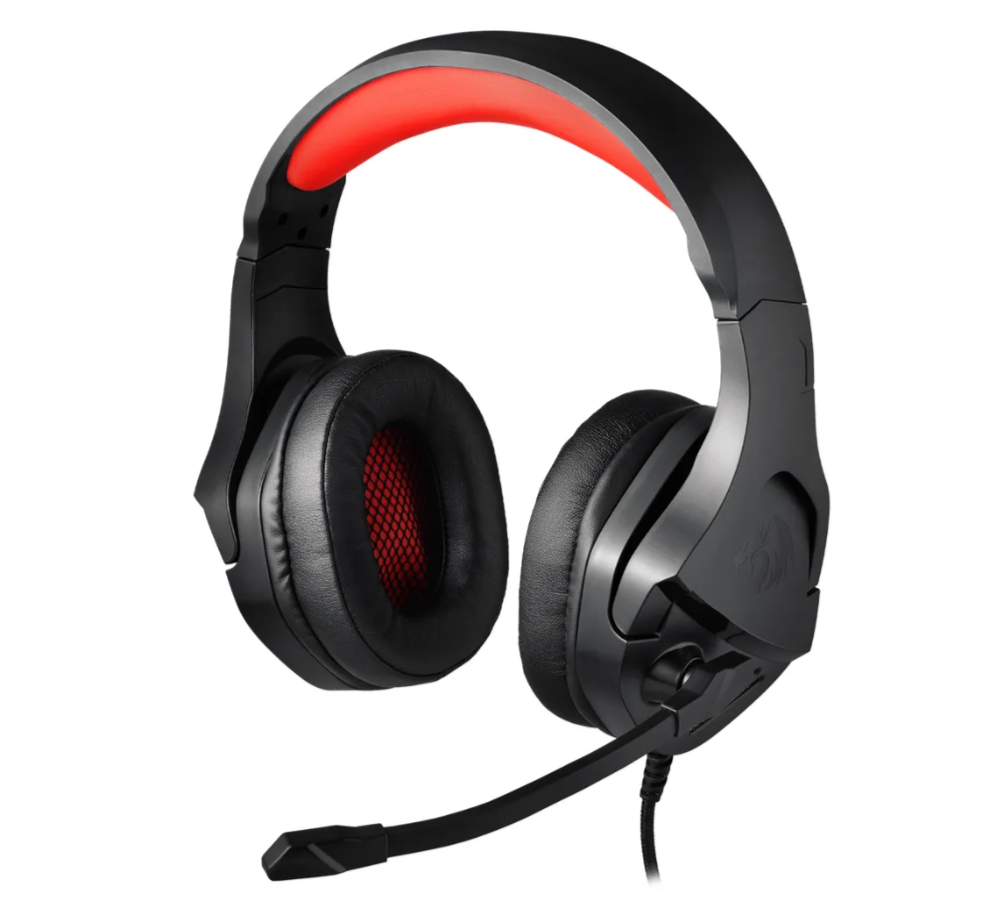 

Игровые наушники Redragon Theseus Black, Theseus