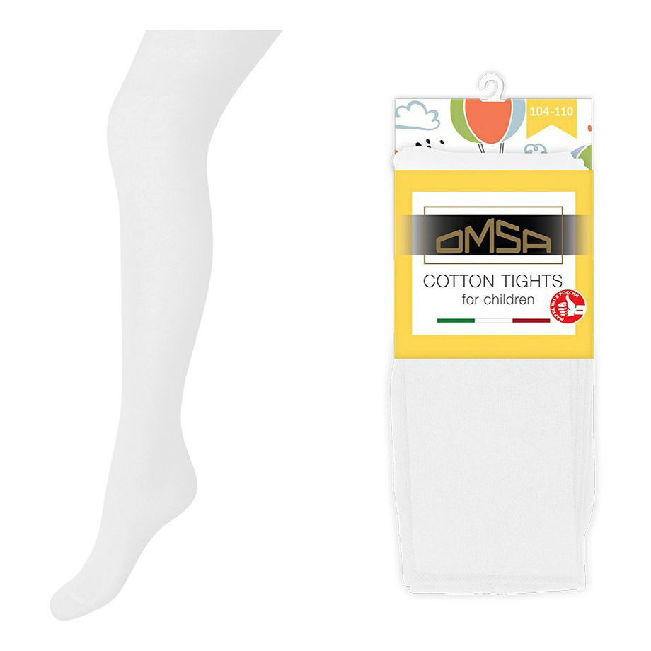 

Колготки детские Omsa Kids Collant Classic хлопок белые р 140-146, Белый