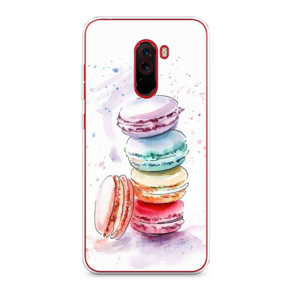 

Чехол Awog на Xiaomi Pocophone F1 "Пирамидка макарони 2", Разноцветный, 34450-10