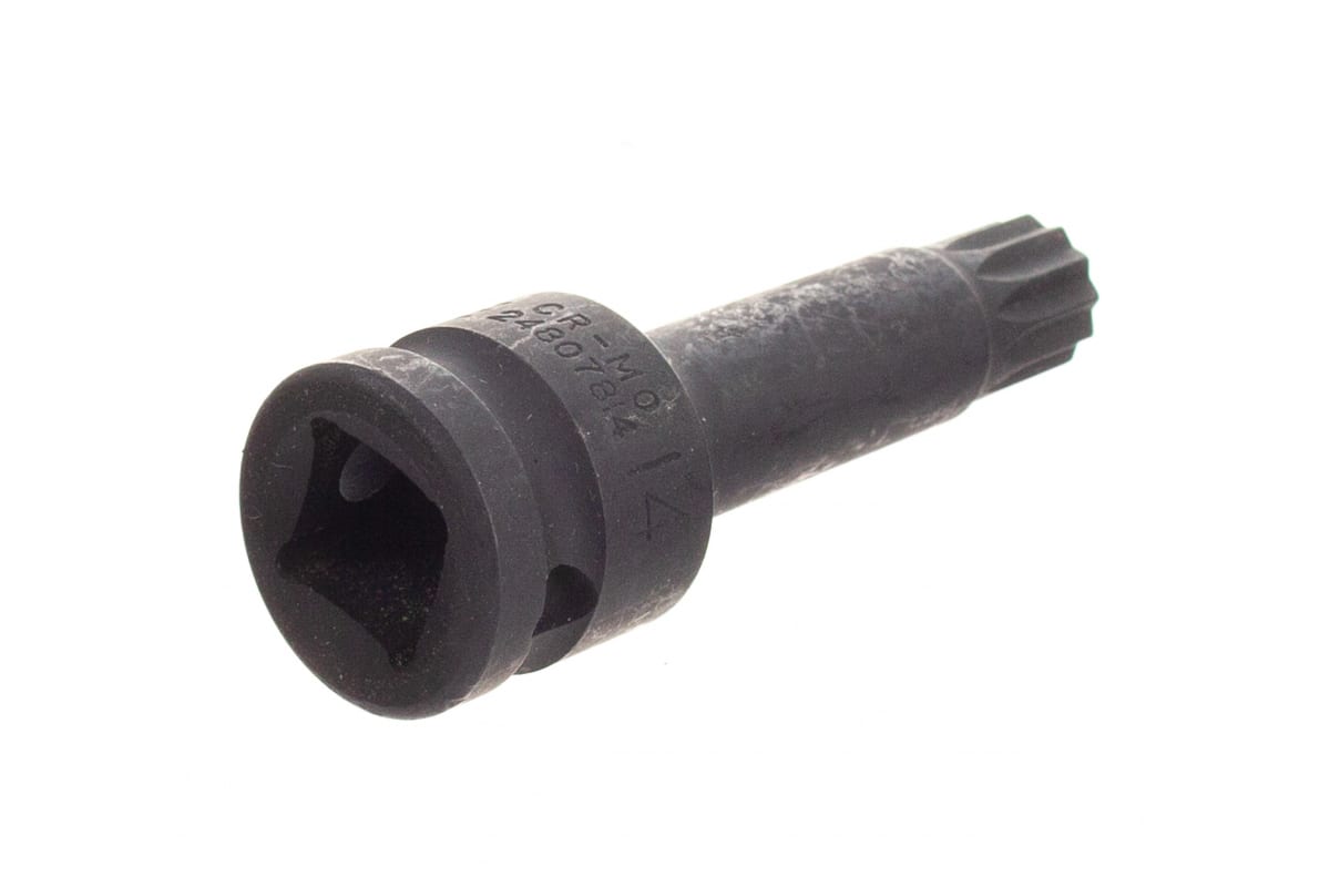 

1/2 Ударная головка бита Сплайн M14, L= 78мм