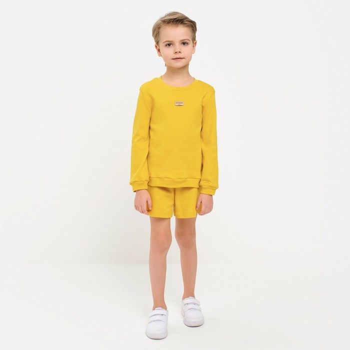 

Костюм повседневный MINAKU Basic Line BABY, желтый, 92, Basic Line BABY