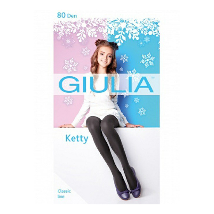 

Колготки детские Giulia Ketty черные 80 den р 128-146