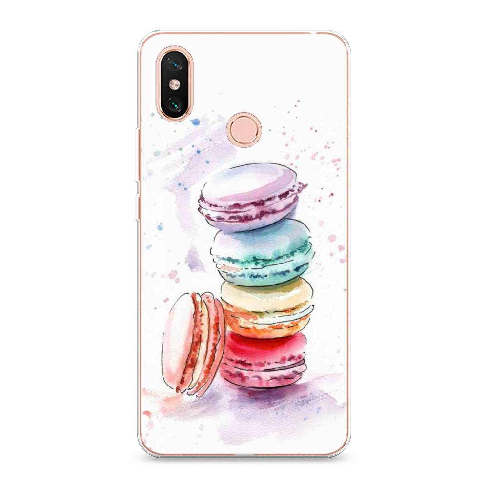 

Чехол Awog на Xiaomi Mi Max 3 "Пирамидка макарони 2", Разноцветный, 34350-10