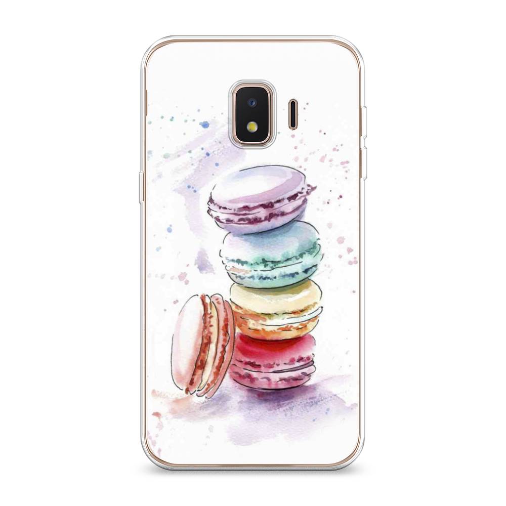 

Чехол Awog на Samsung Galaxy J2 Core (2018/2020) / Самсунг J2 Core "Пирамидка макарони 2", Разноцветный, 2100550-10
