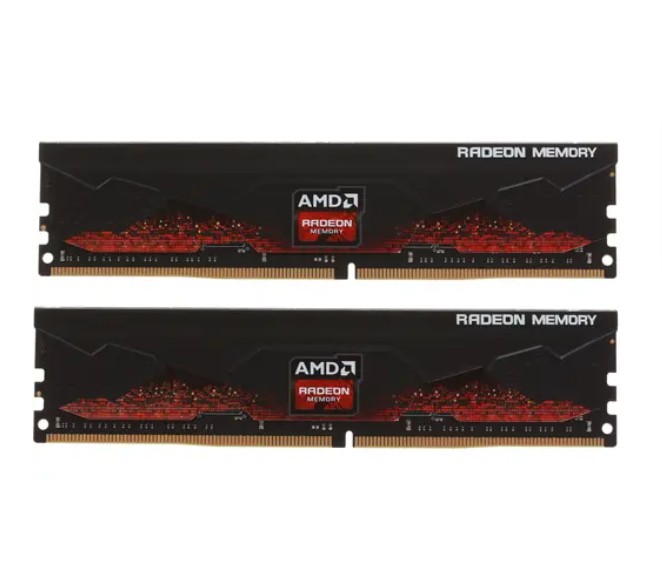 

Оперативная память AMD 32Gb DDR4 3200MHz (R9S432G3206U2K) (2x16Gb KIT), Radeon R9 Gaming Series