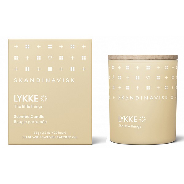 

Ароматическая свеча 5.6х6.8 см Lykke SK20208, Бежевый