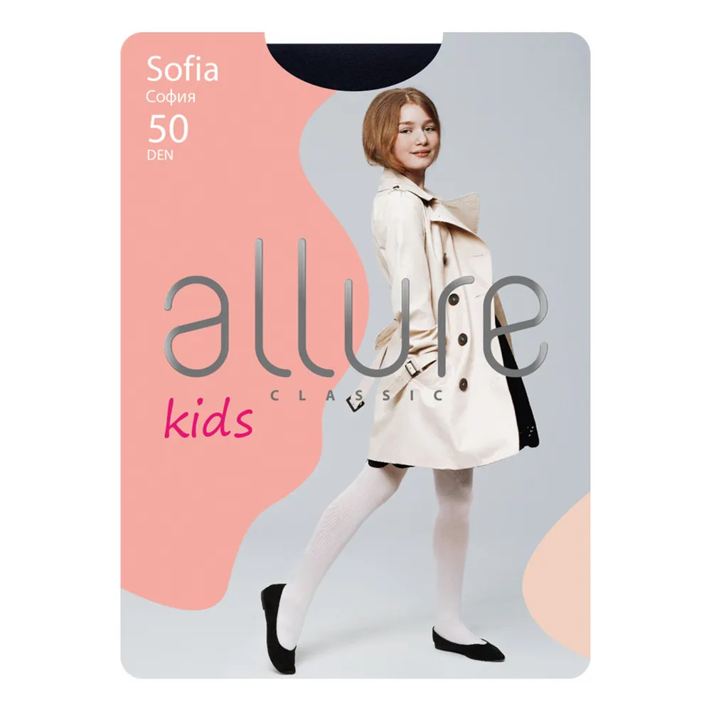 

Колготки детские Allure Sofia синий 50 Den р 128-134