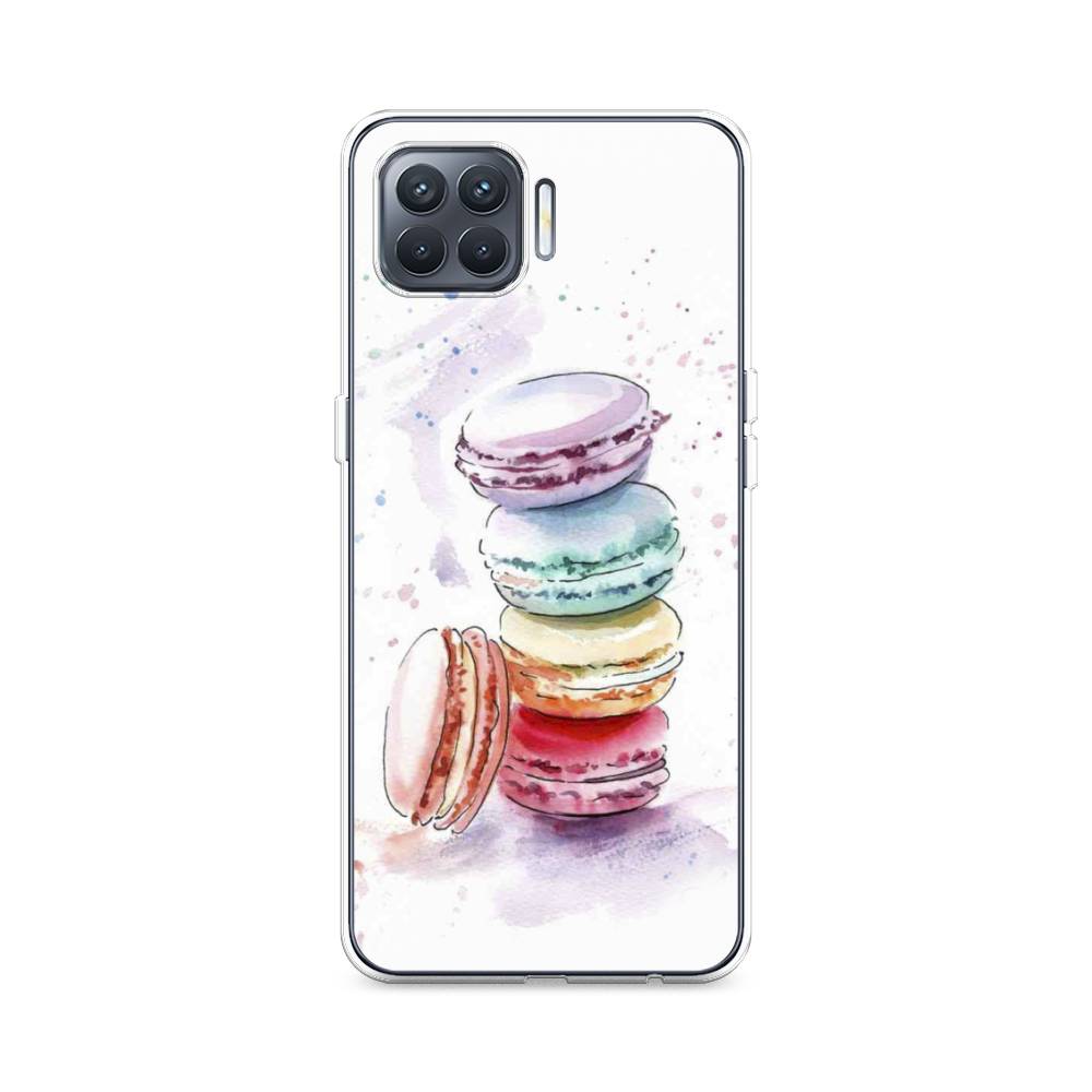 

Чехол Awog на Oppo Reno 4 lite "Пирамидка макарони 2", Разноцветный, 254550-10