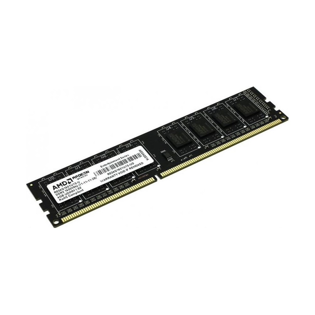 

Оперативная память AMD Radeon R534G1601U1S-UO DDR3 4GB, Radeon R5 Entertainment