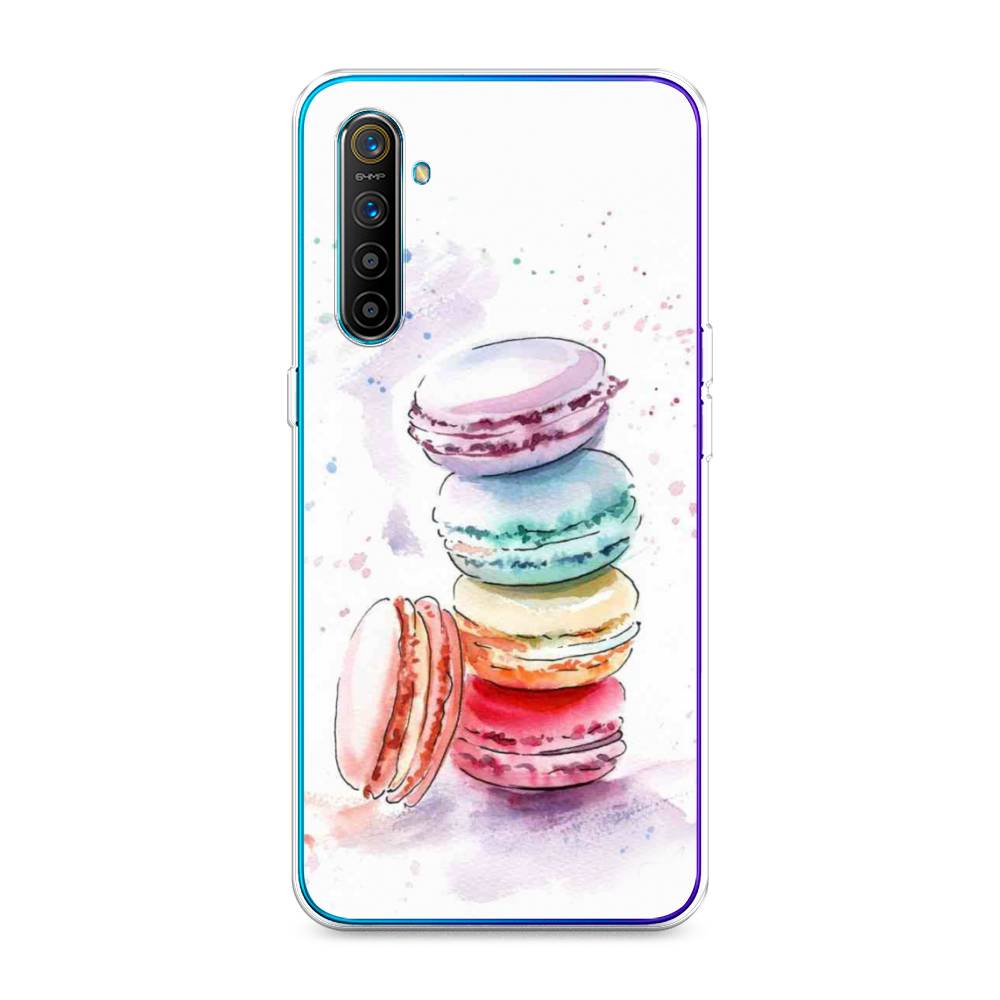 

Чехол Awog на Realme XT "Пирамидка макарони 2", Разноцветный, 251450-10