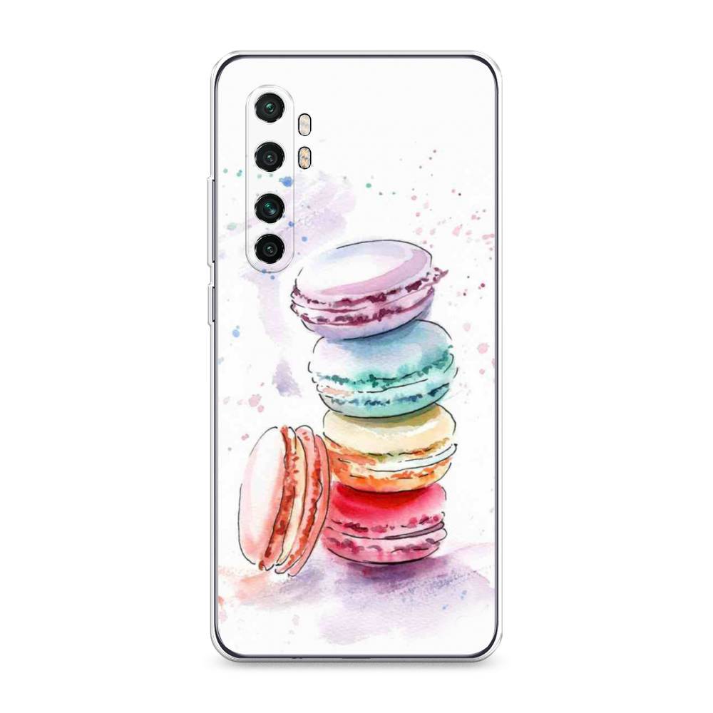 

Чехол Awog на Xiaomi Mi Note 10 lite "Пирамидка макарони 2", Разноцветный, 38450-10