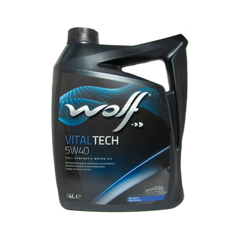 Масло wolf vitaltech 5w40