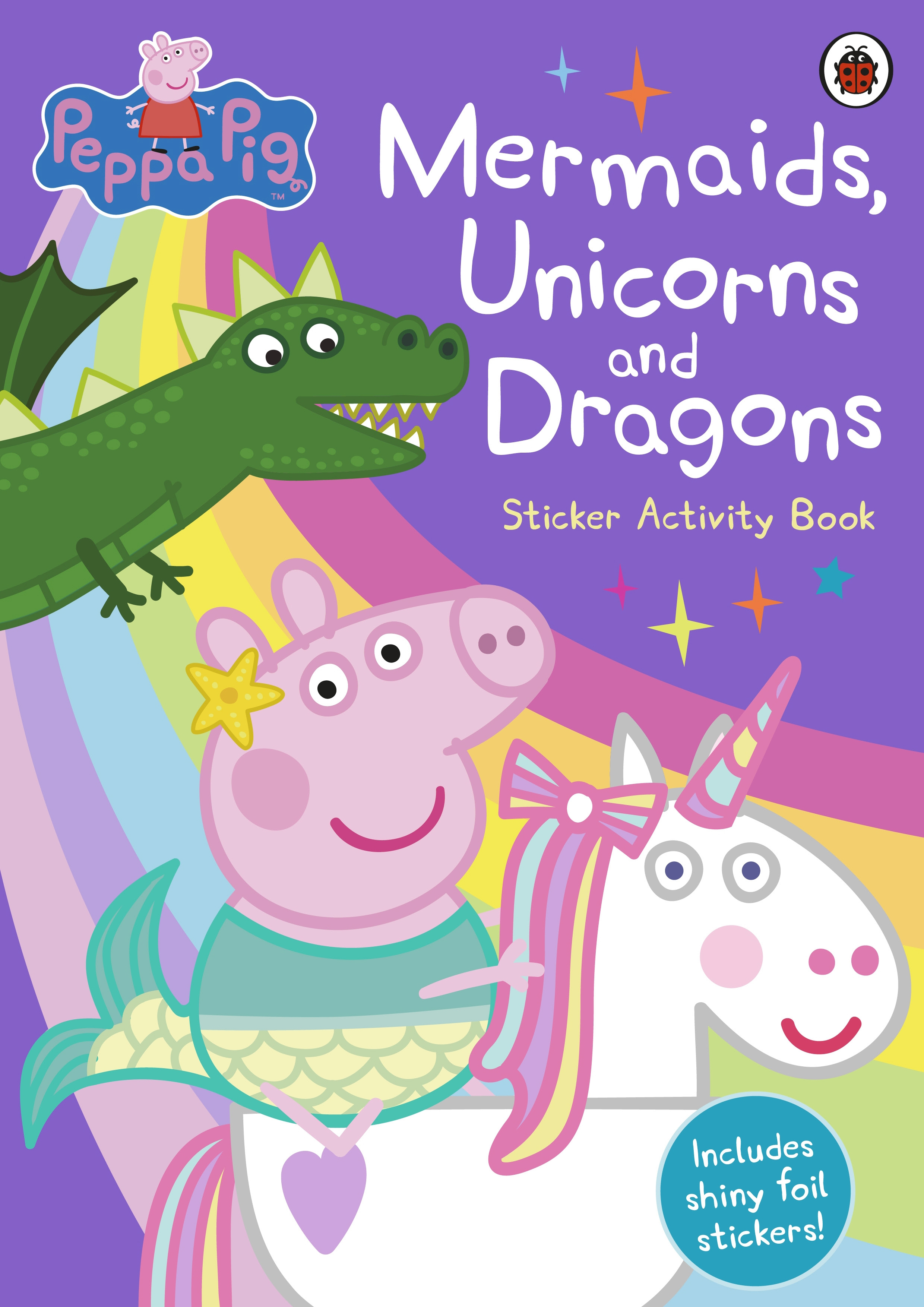

Peppa Pig Mermaids, Unicorns and Dragons Sticker Activity Book