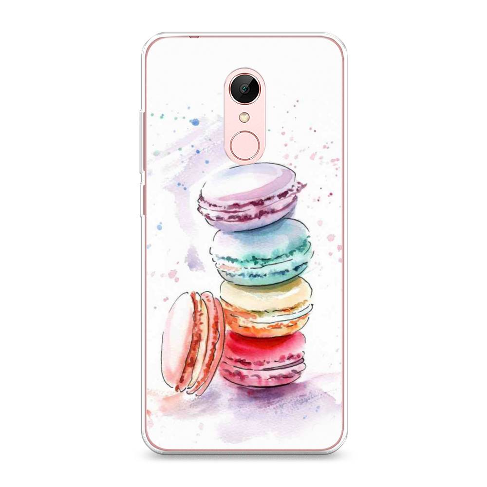 

Чехол Awog на Xiaomi Redmi 5 "Пирамидка макарони 2", Разноцветный, 33050-10