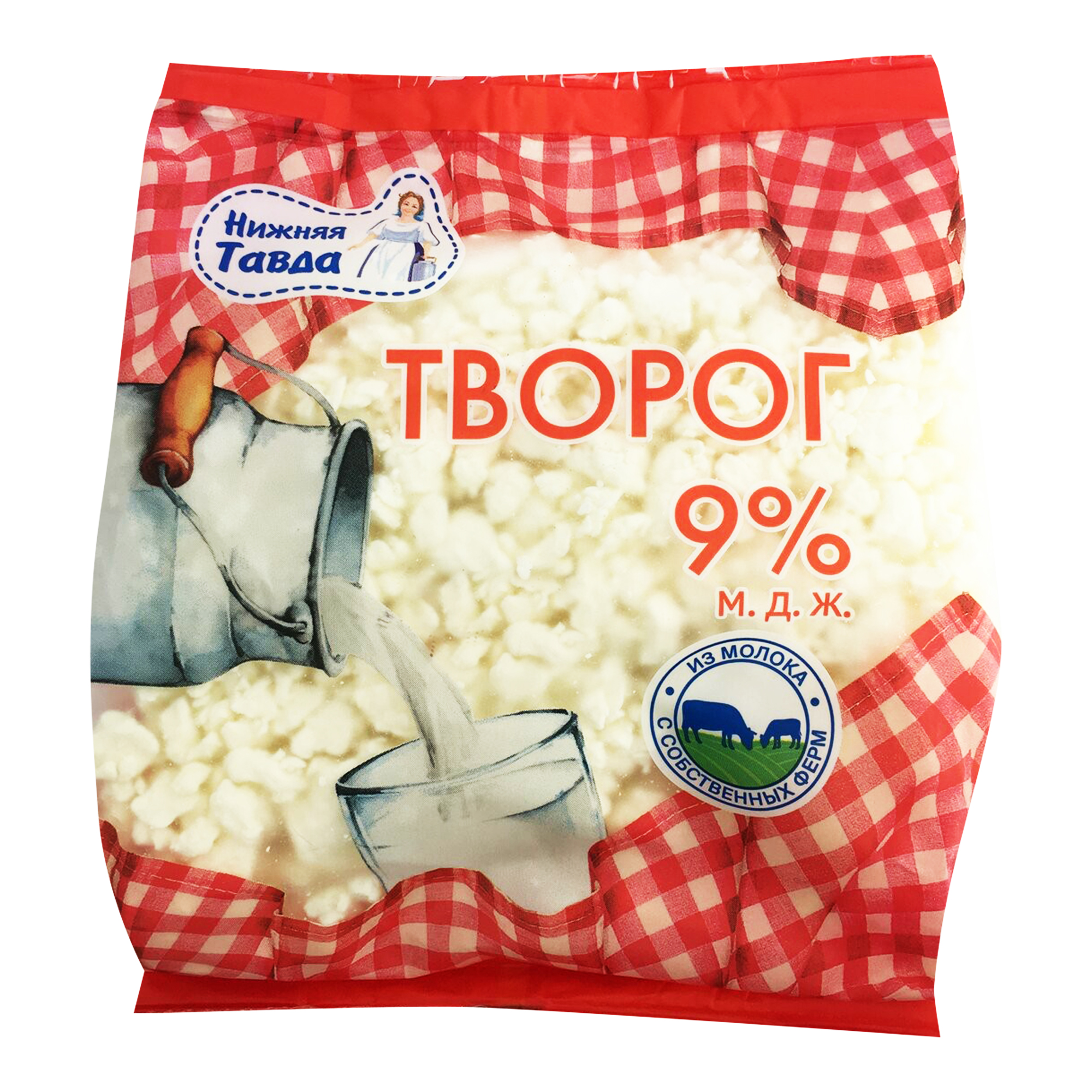 фото Творог нижняя тавда 9% 300 г бзмж