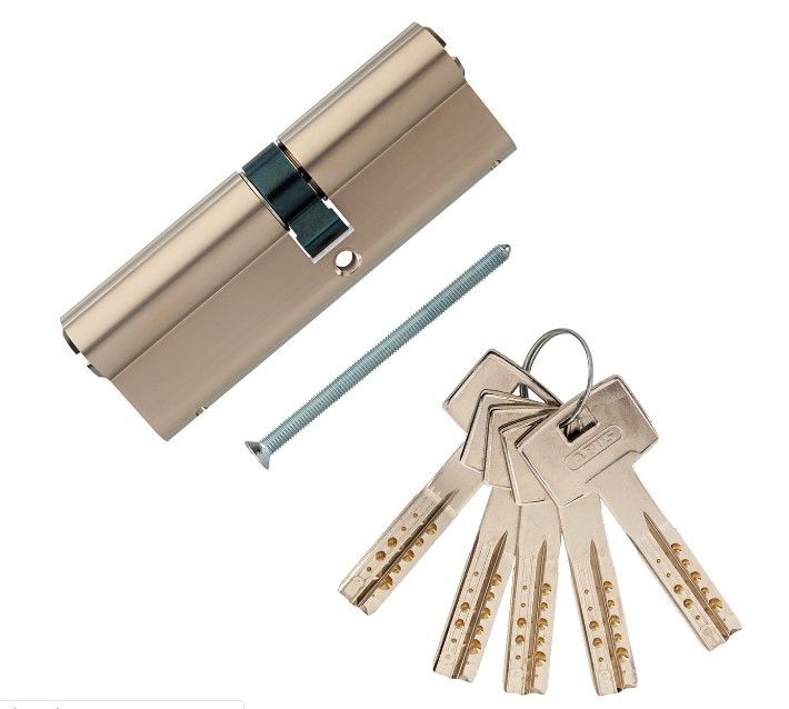 

Ключевой цилиндр ABUS X12R430 50-55 (105 мм) NI, Серебристый, X12