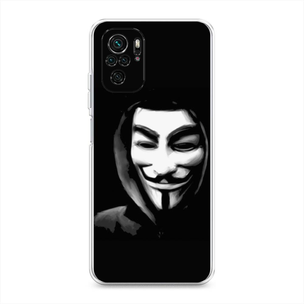 

Чехол Awog на Poco M5s / Сяоми Поко M5s "Анонимус", Черный;серый;белый, 316250-5