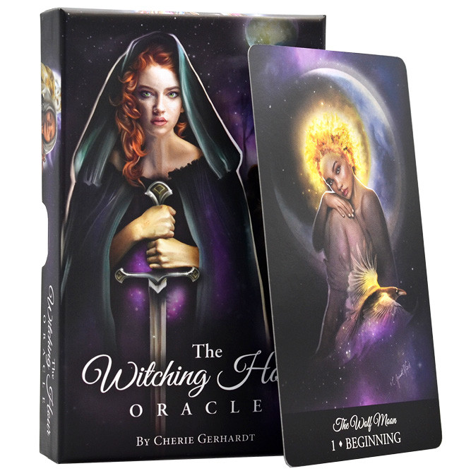 

Карты Таро "The Witching Hour Oracle" US Games / Оракул Ведьмин Час, Фиолетовый