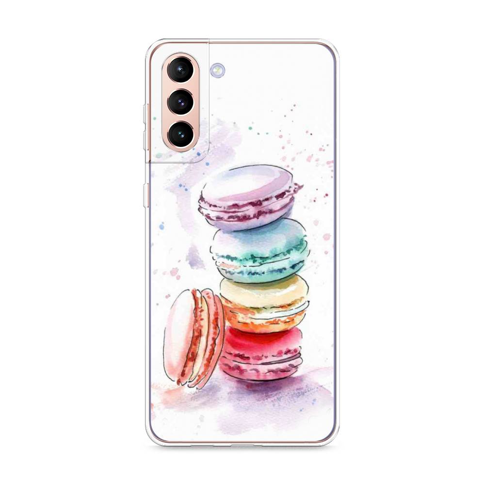 

Чехол Awog на Samsung Galaxy S21 + / Самсунг S21 + "Пирамидка макарони 2", Разноцветный, 2102150-10
