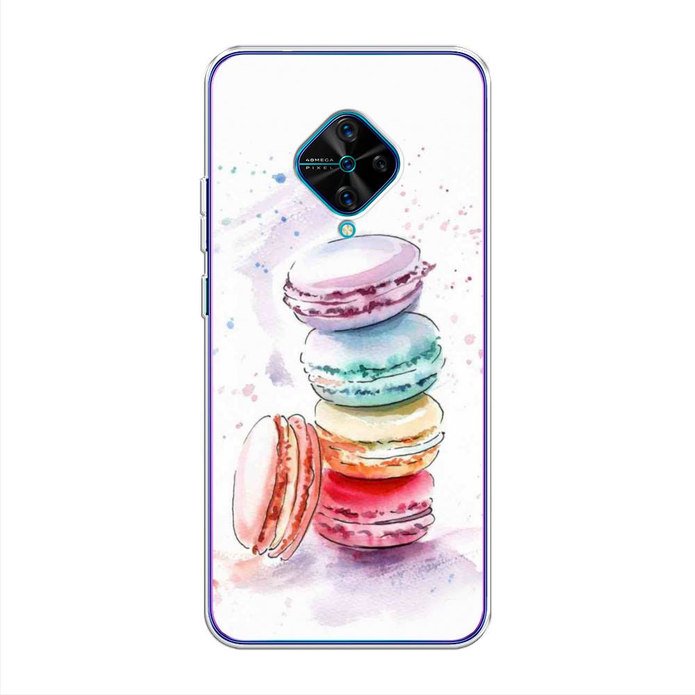 

Чехол Awog на Vivo V17 "Пирамидка макарони 2", Разноцветный, 261550-10