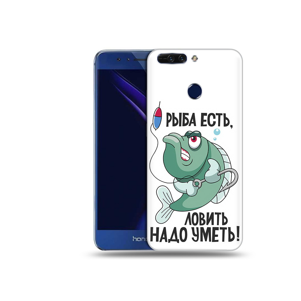 

Чехол MyPads Tocco для Honor 8 Pro Рыба есть ,ловить надо уметь (PT66177.42.148), Tocco