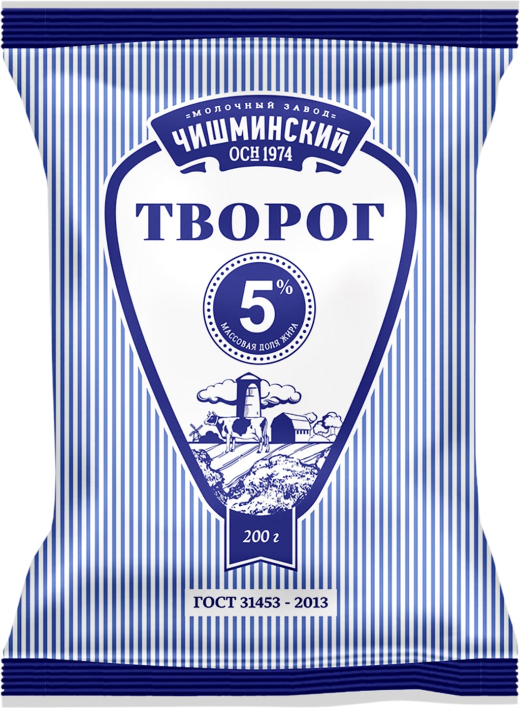 

Творог Чишминский молочный завод 5% бзмж 200 г
