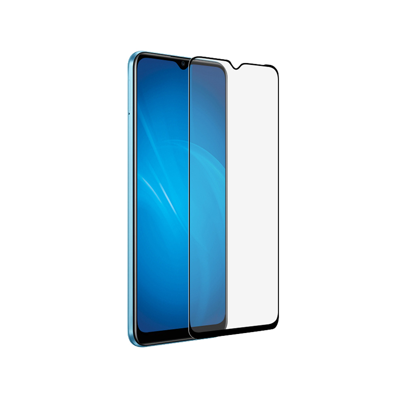 

Защитное стекло DF FS FG для Realme C21Y, черный с цв.рамкой (DF rmColor-18), FS FG для Realme C21Y, черный с цв.рамкой