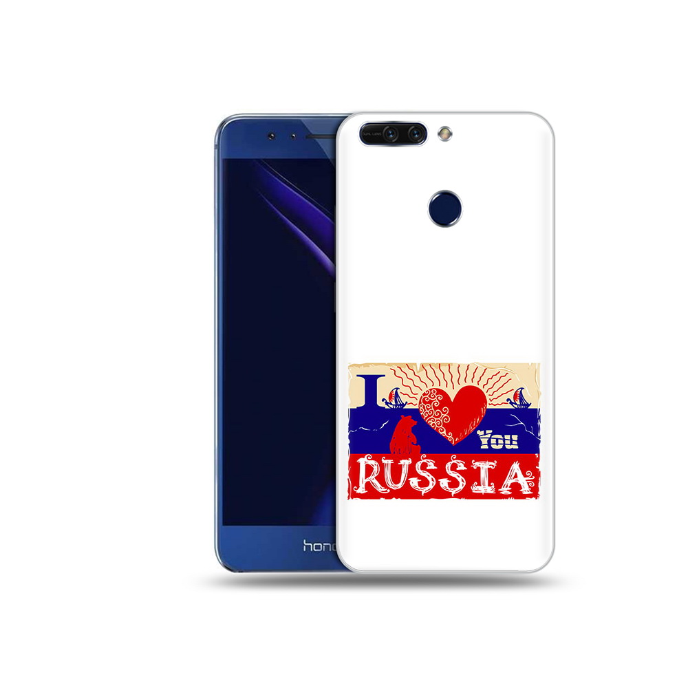 

Чехол MyPads Tocco для Honor 8 Pro Люблю Россию (PT66177.42.112), Tocco