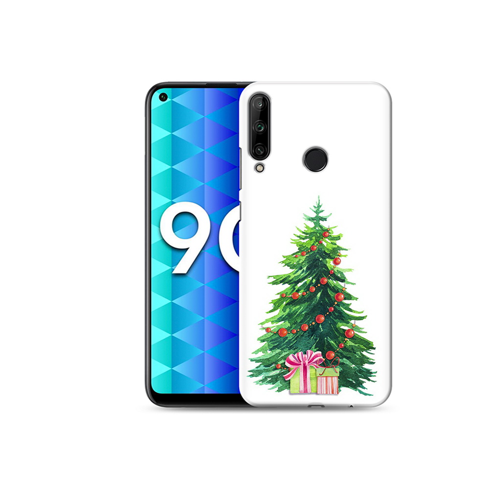 

Чехол MyPads Tocco для Honor 9C Елка новогодняя с подарками акварель (PT149389.41.78), Tocco