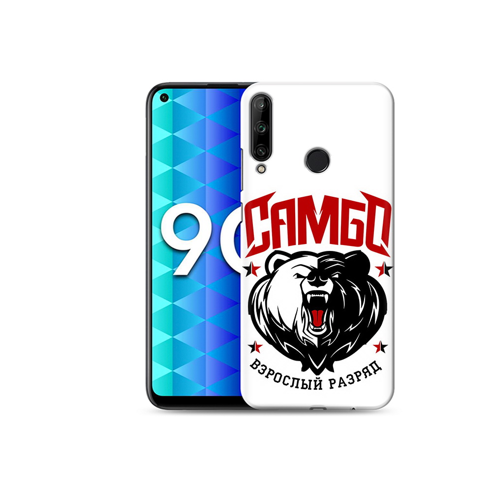 

Чехол MyPads Tocco для Honor 9C Единоборства Самбо медведь (PT149389.41.75), Tocco