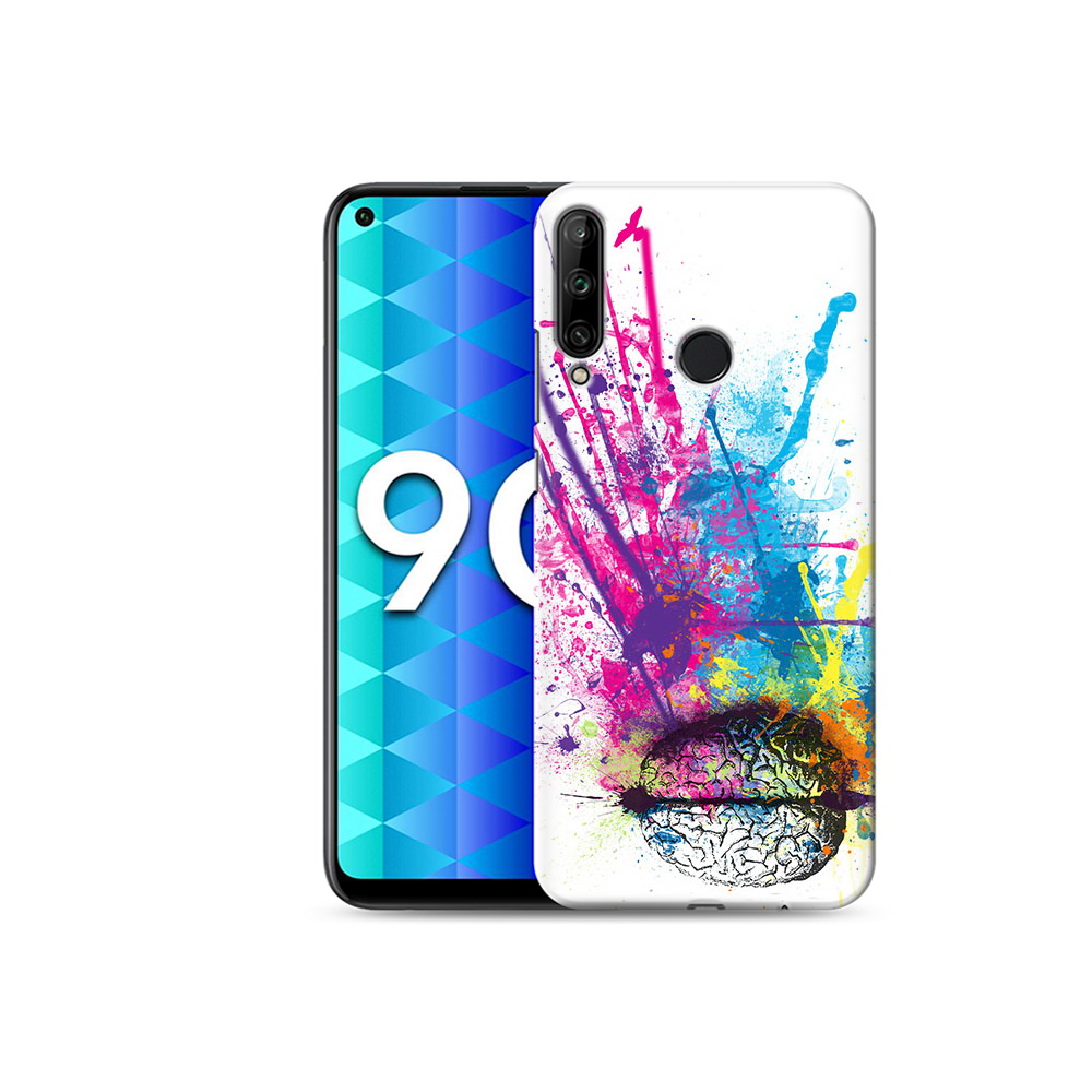 

Чехол MyPads Tocco для Honor 9C яркий красочный мозг (PT149389.41.710), Tocco