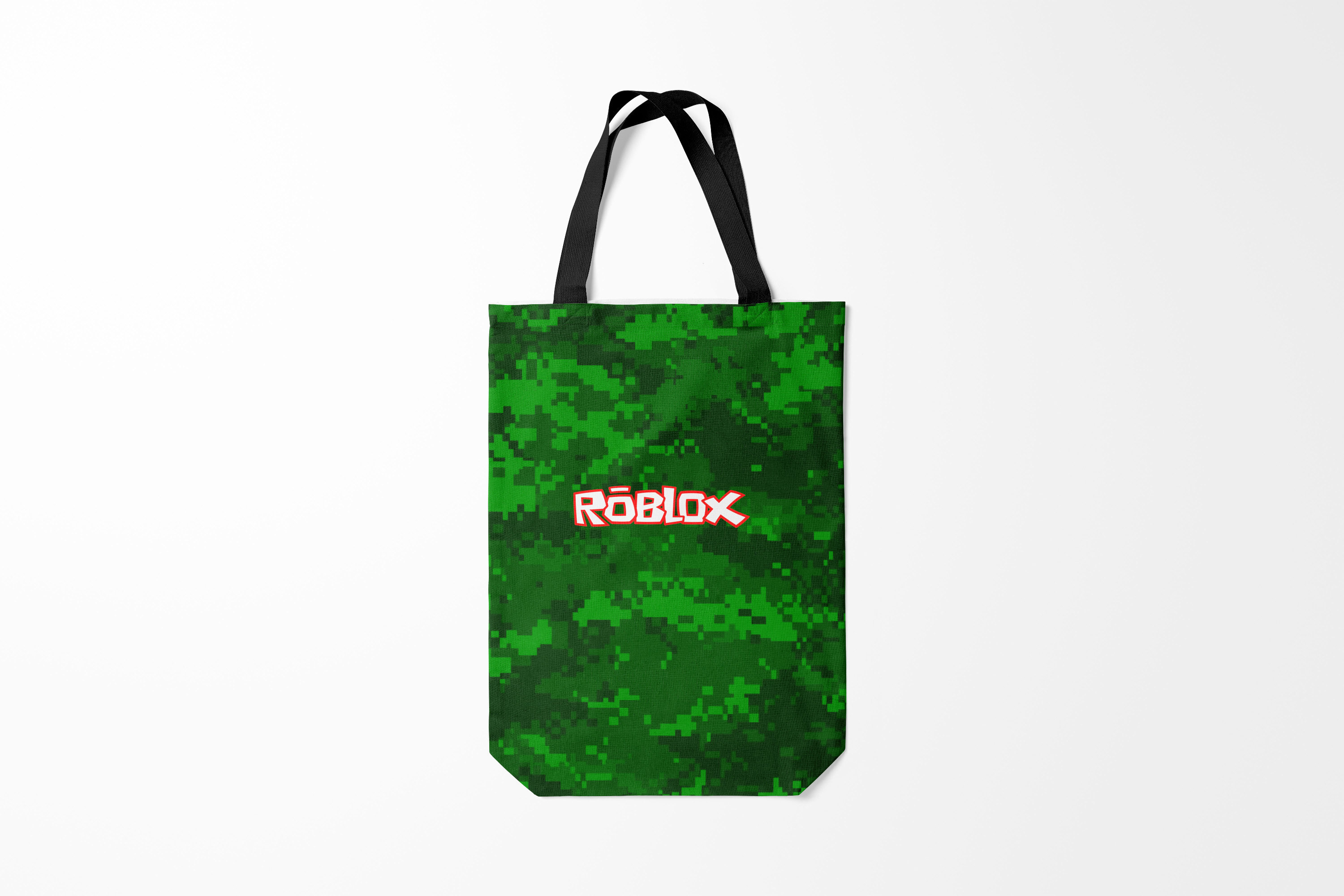 

Сумка шoппер унисекс Burnettie Roblox, зеленый, Roblox
