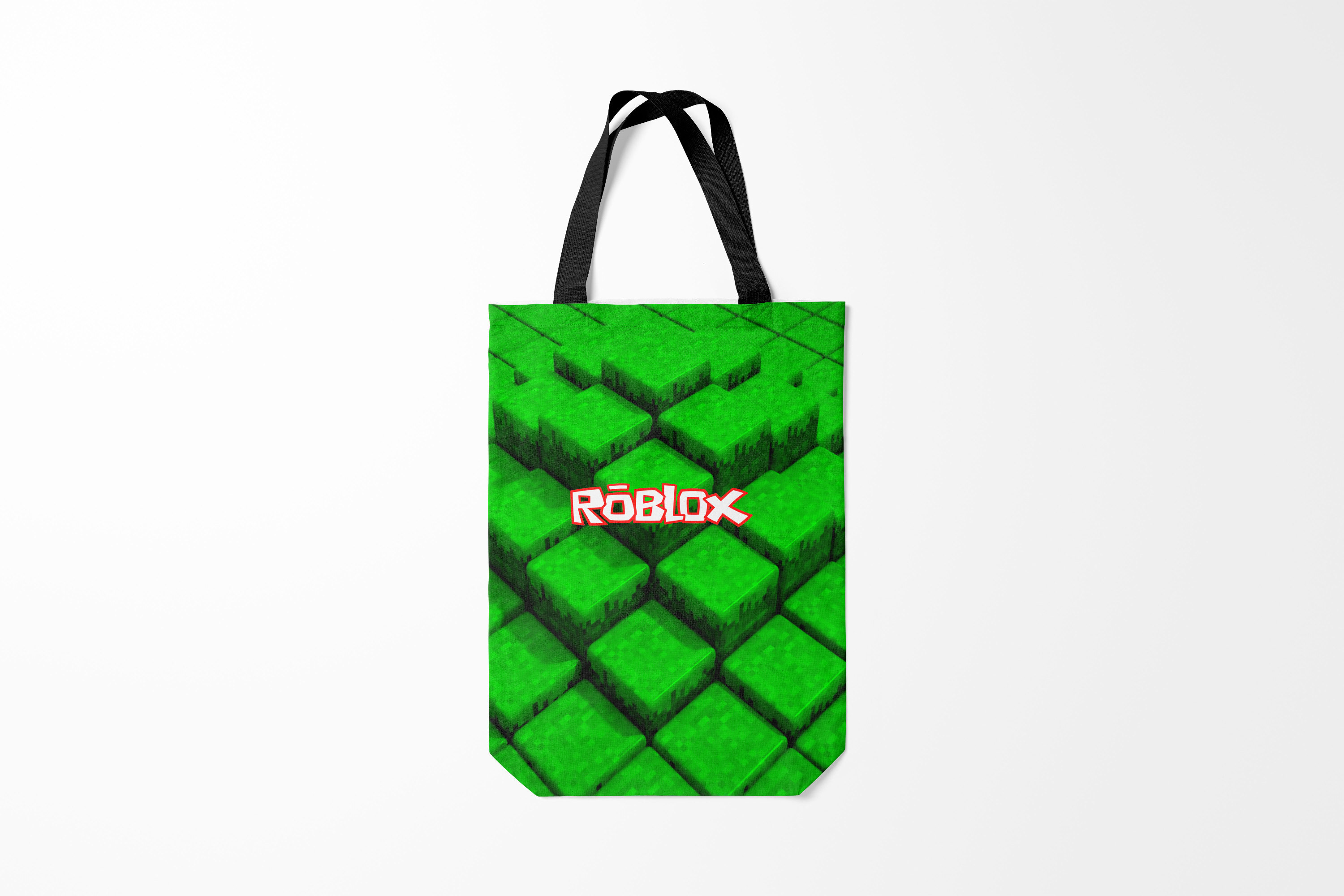 

Сумка шoппер унисекс Burnettie Roblox, желтый, Roblox
