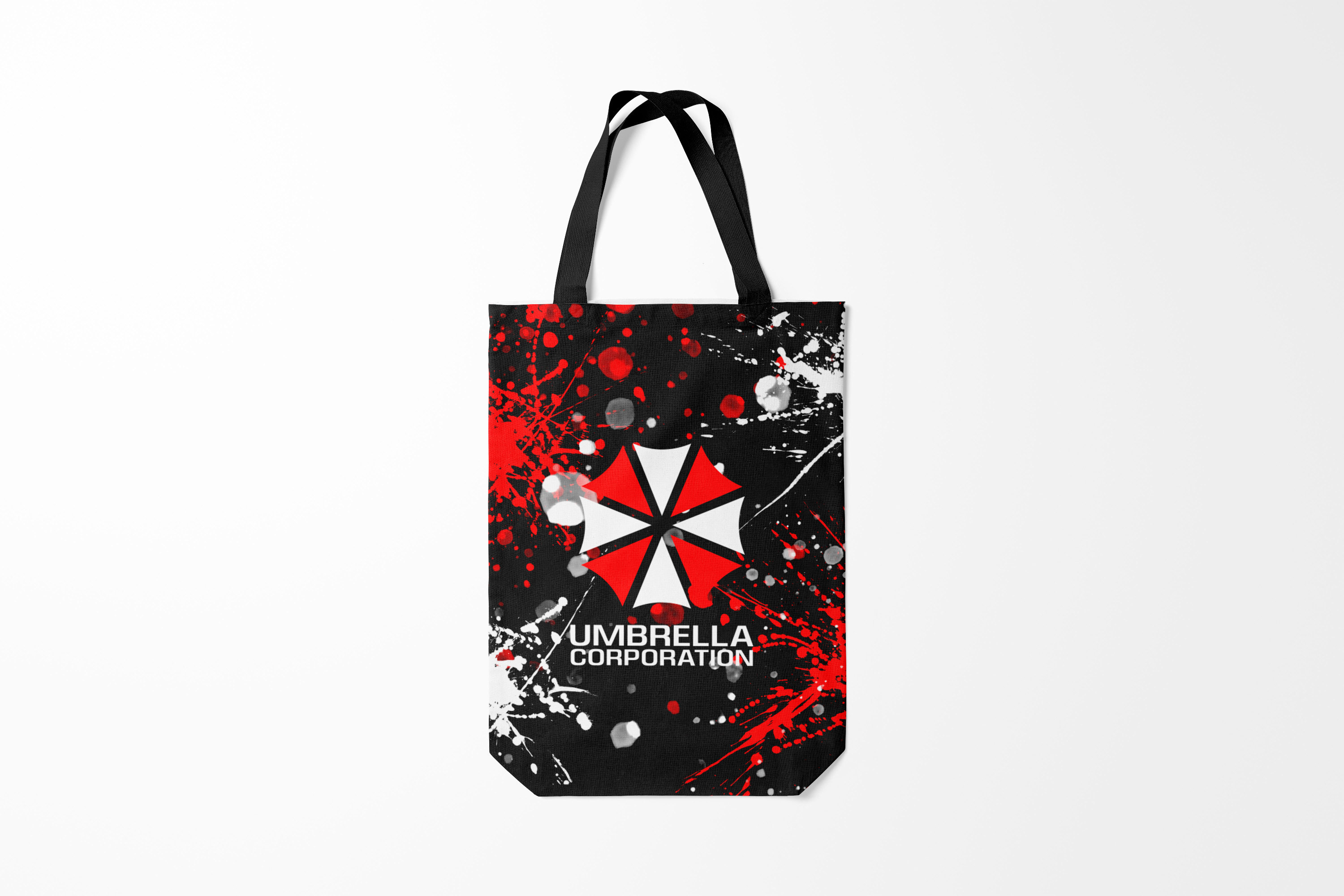 

Сумка шoппер унисекс Burnettie Resident evil UMBRELLA CORPORATION., черный, Resident evil UMBRELLA CORPORATION.