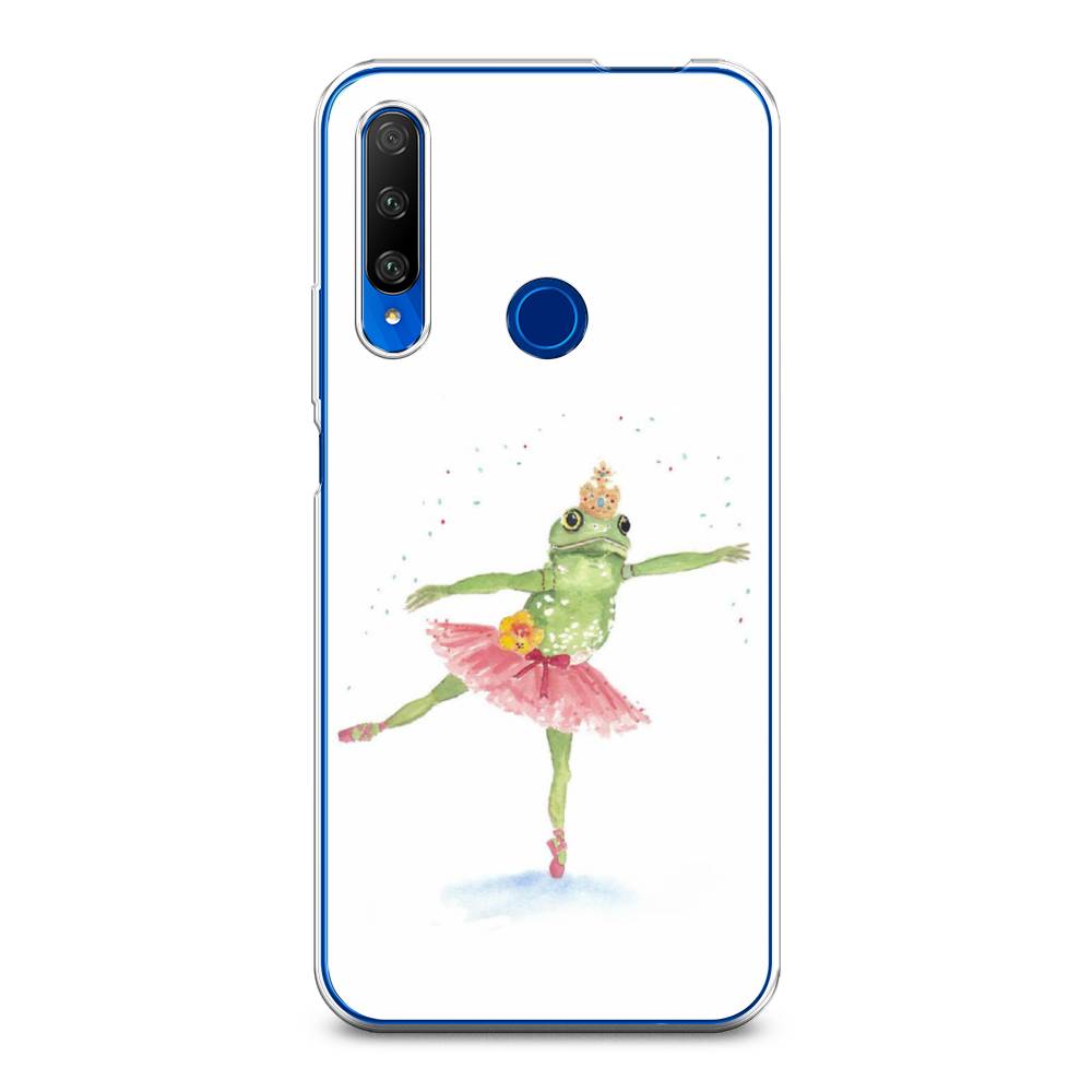 

Чехол на Huawei Honor 9X Premium "Лягушка-балерина", Зеленый, 610650-4