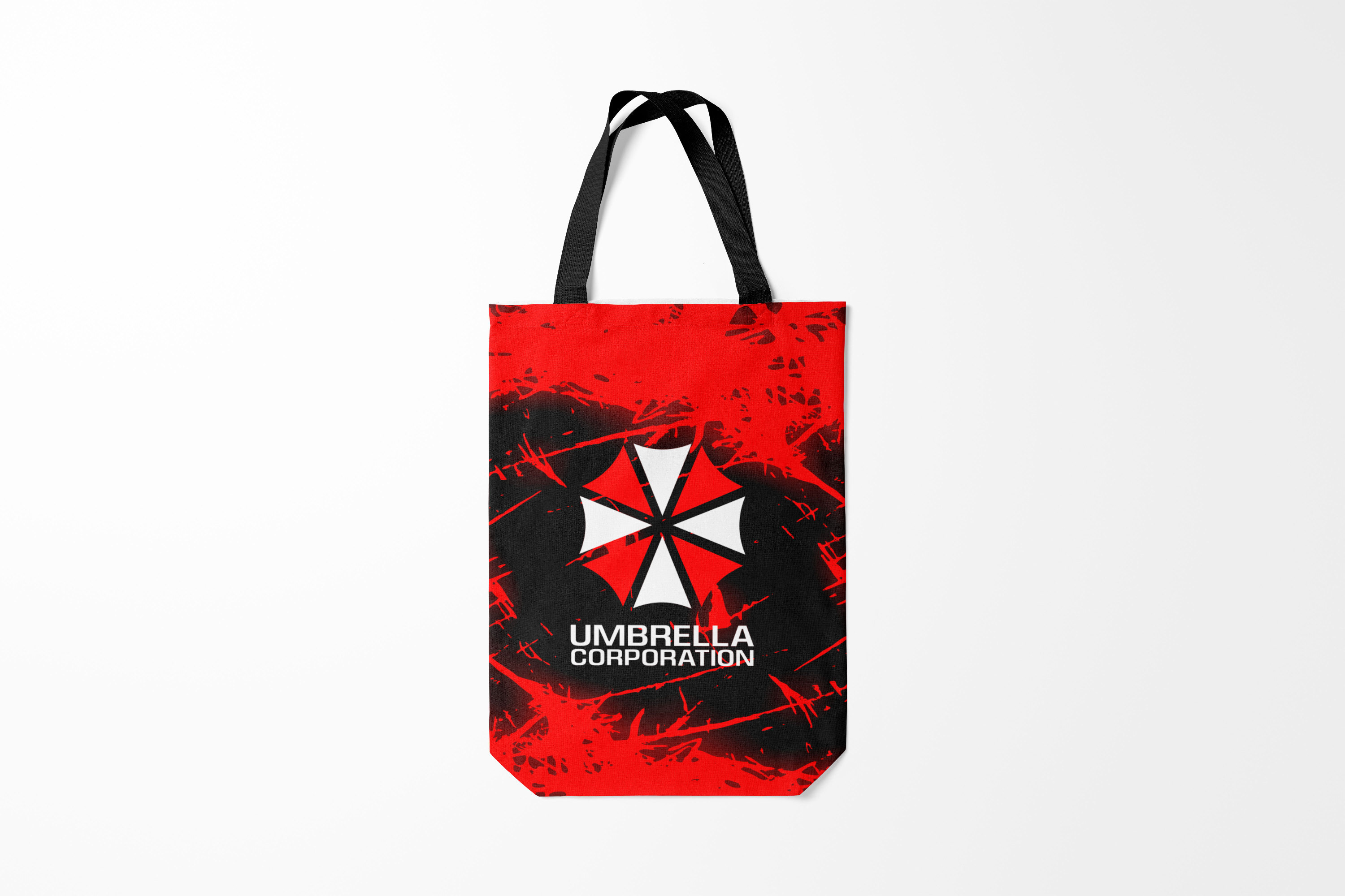 

Сумка шoппер унисекс Burnettie Resident evil UMBRELLA CORPORATION., черный, Resident evil UMBRELLA CORPORATION.