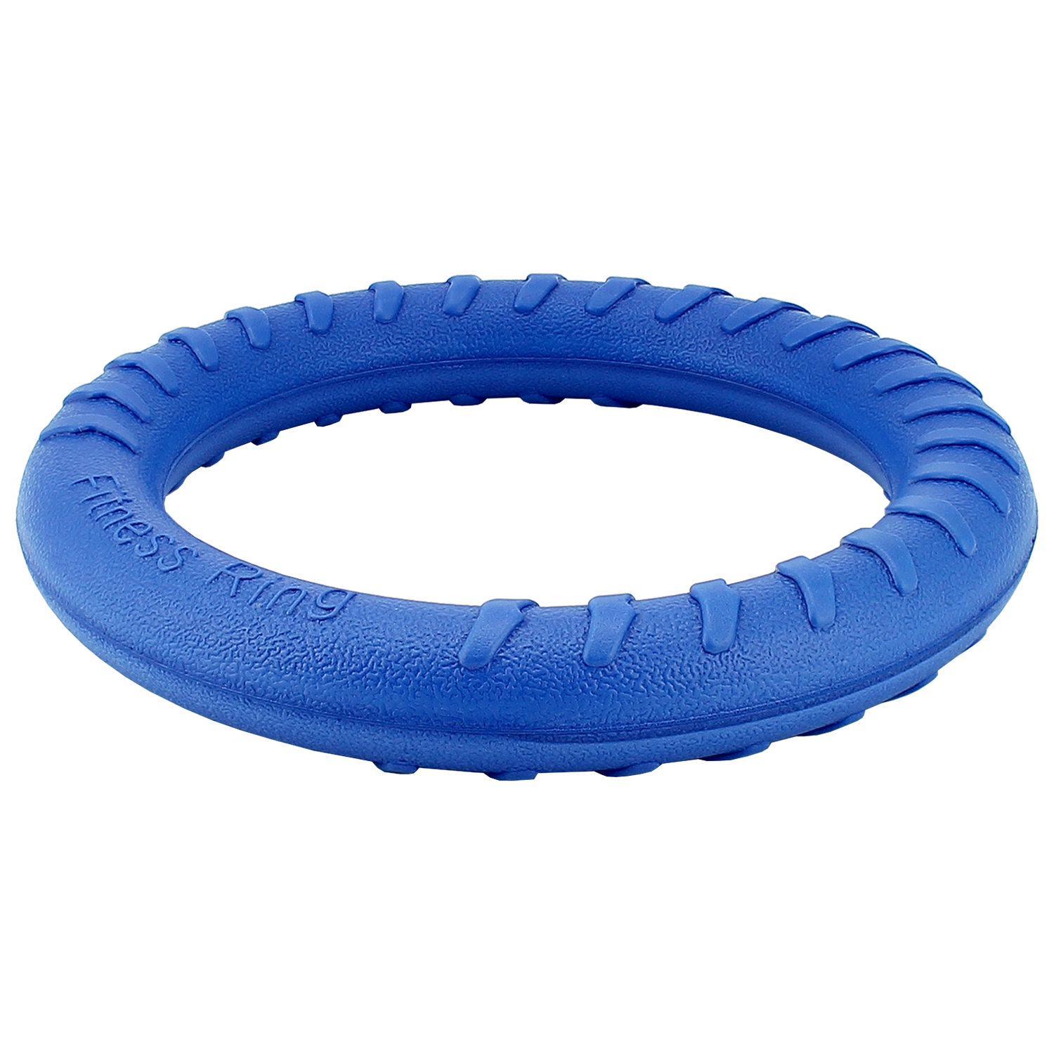 Кольцо для собак d-18 см синего цвета