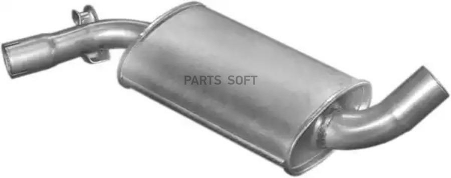 

POLMOSTROW 3010 Глушитель средняя часть 1шт