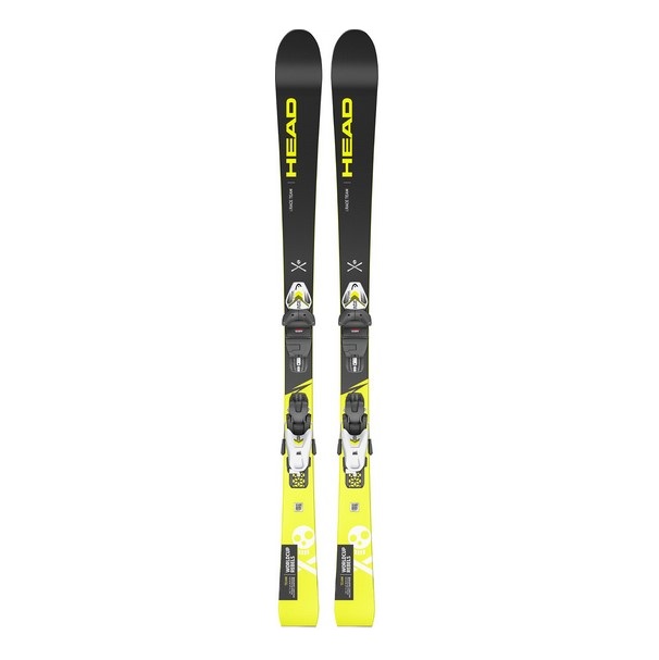 фото Горные лыжи head wc irace team sw slr pro+slr 4.5 gw ac brake 80 2021 yellow/black, 100 см