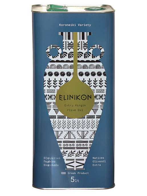 

Масло оливковое "ELINIKON" EVOO AC <0,8 ж/б 5000 мл