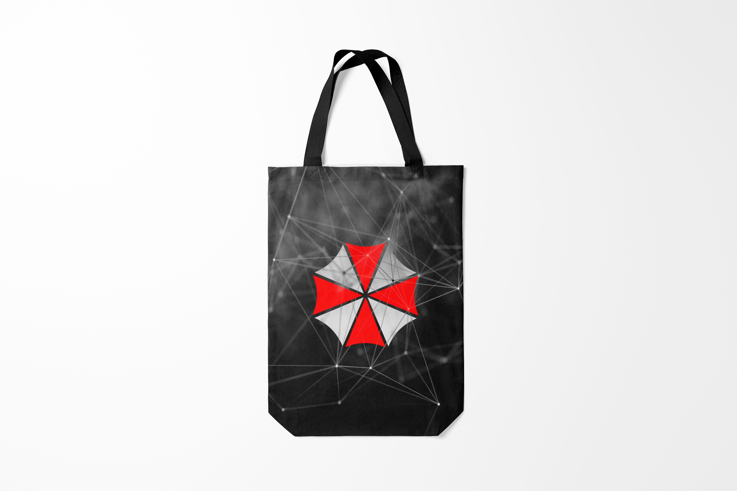 

Сумка шoппер унисекс Burnettie Resident evil UMBRELLA CORP, черный, Resident evil UMBRELLA CORP