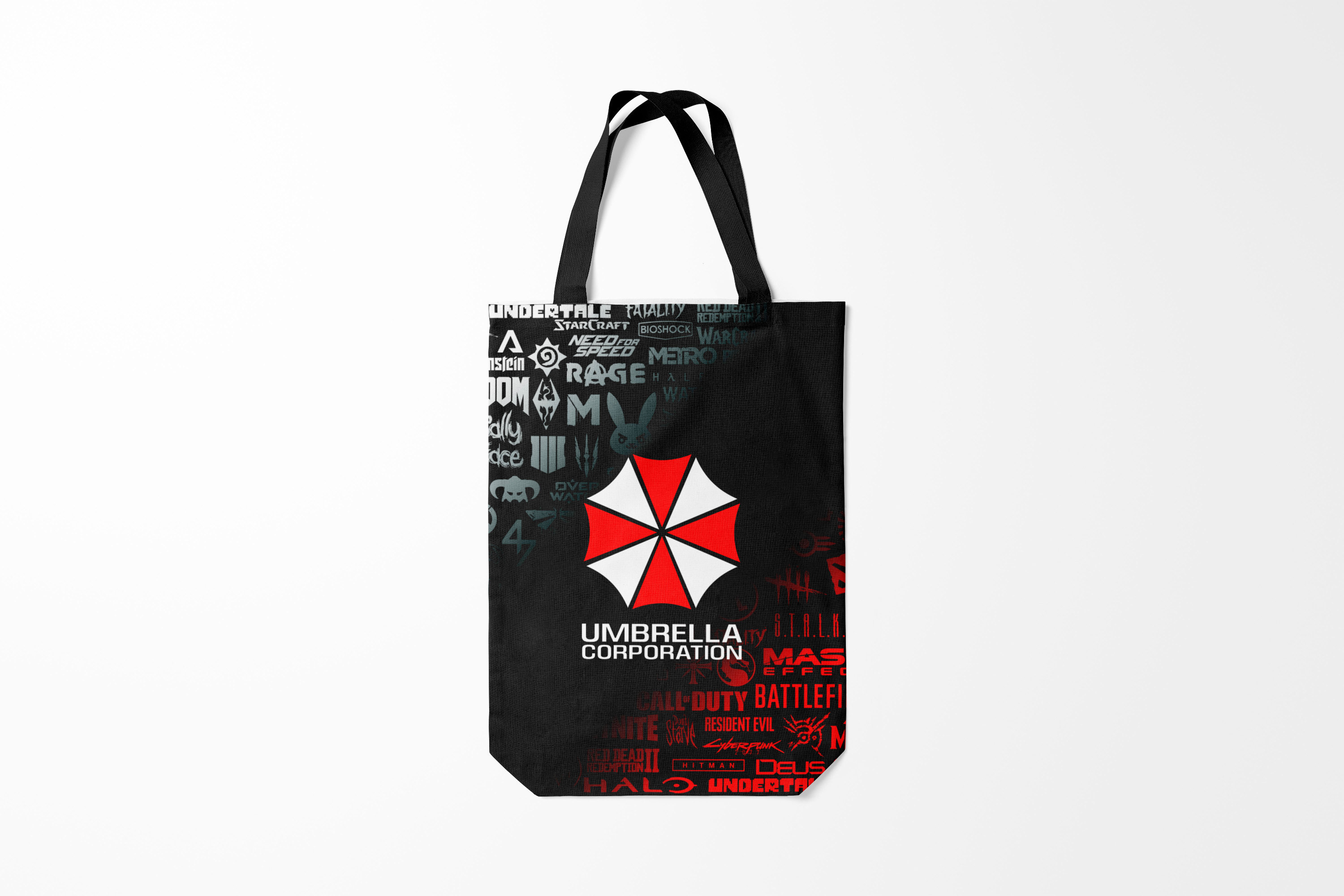 

Сумка шoппер унисекс Burnettie Resident evil UMBRELLA CORP, разноцветный, Resident evil UMBRELLA CORP
