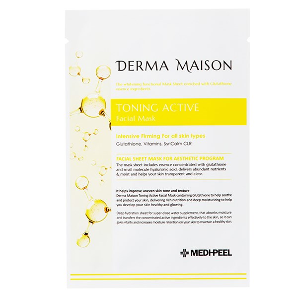 Маска с витаминным комплексом MEDI-PEEL Derma Maison Toning Active Facial Mask, 23 мл