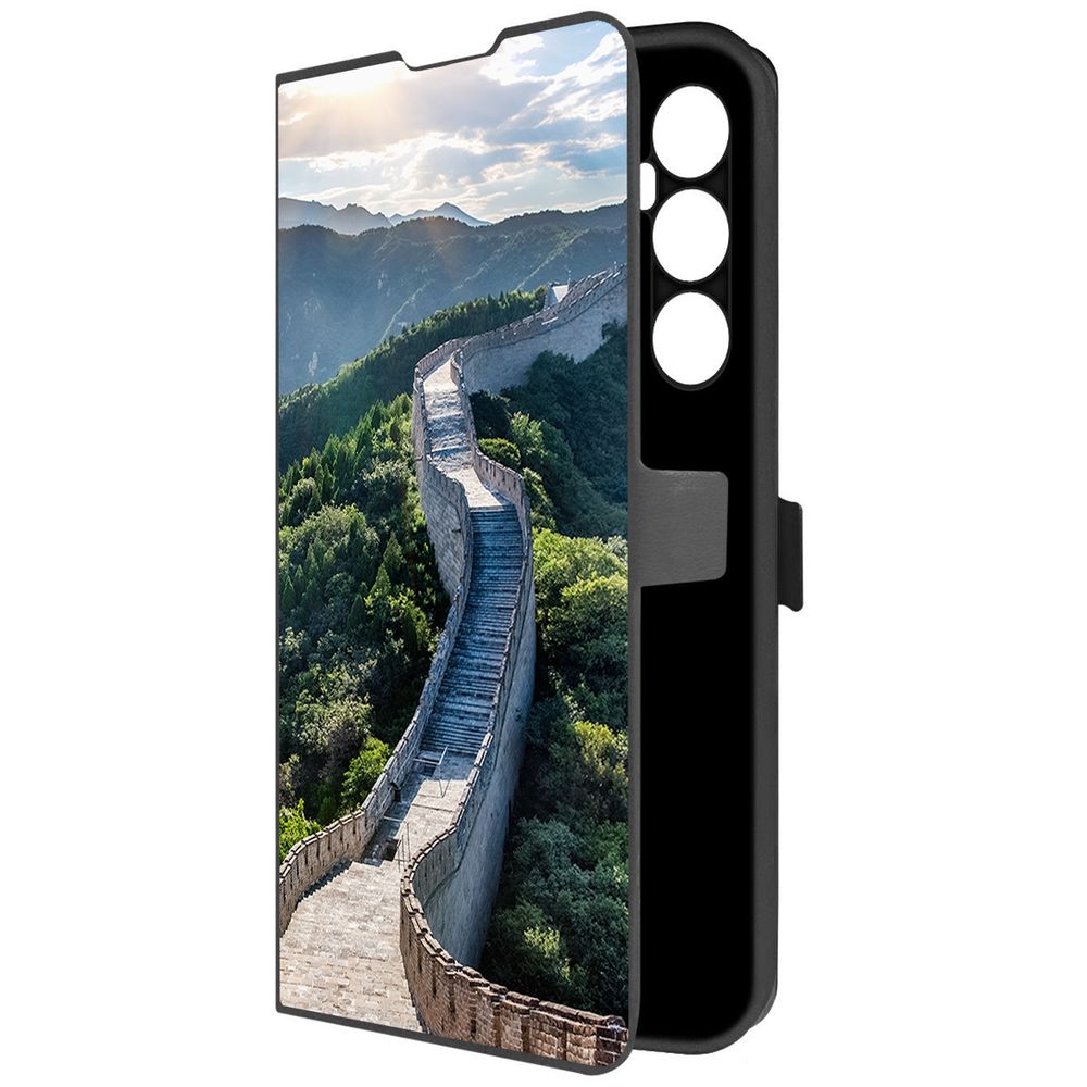 

Чехол Krutoff для Realme C65 Китай, Великая Стена, Черный