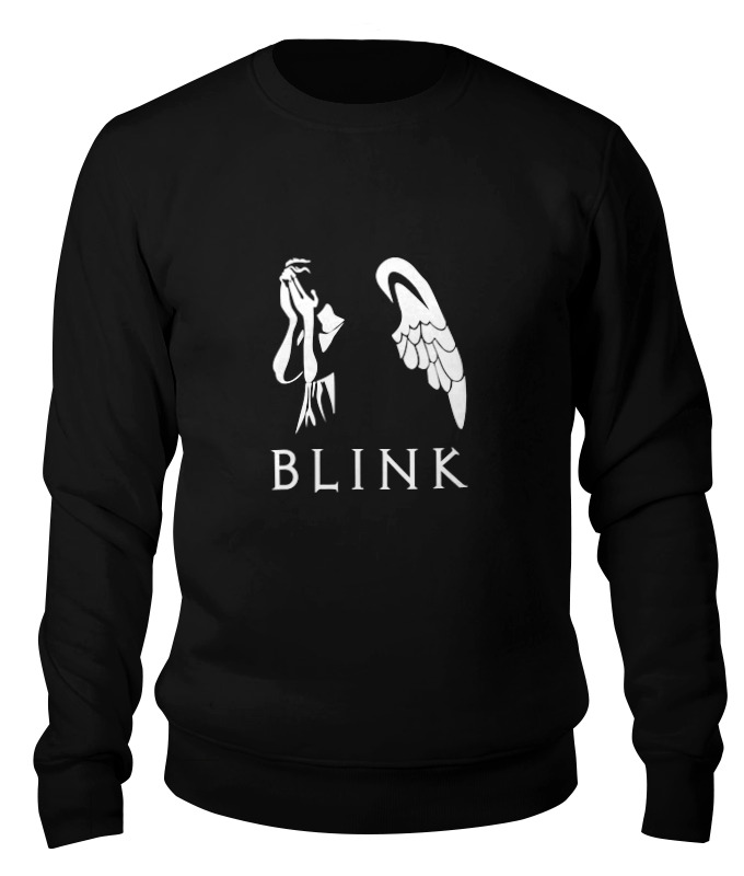

Свитшот унисекс Printio Blink (doctor who) черный XS, Blink (doctor who)
