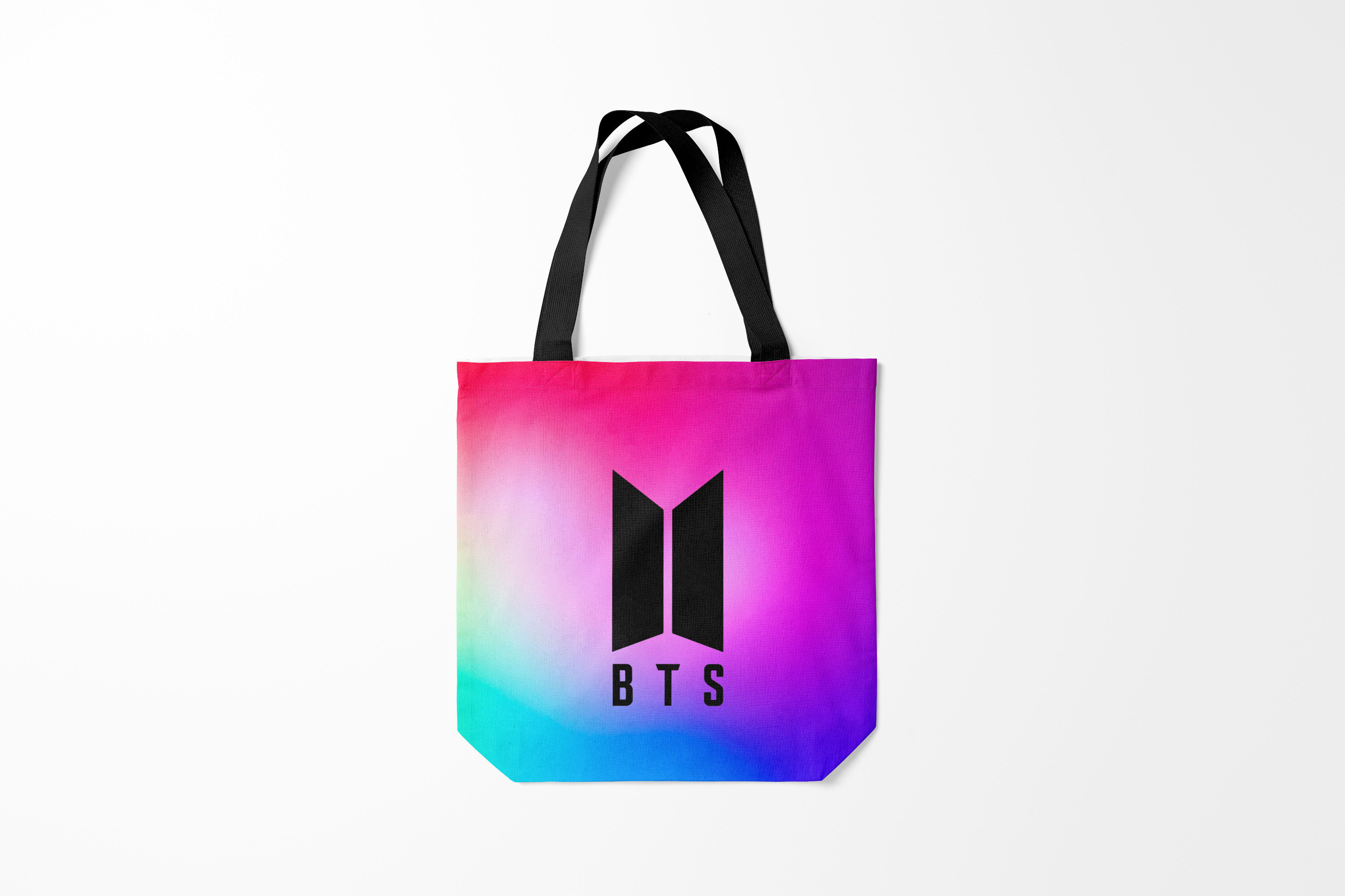 

Сумка шoппер унисекс Burnettie BTS, черный, BTS